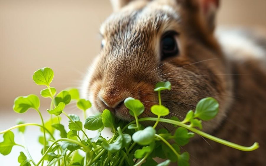 Czy królik może jeść rzeżuchę