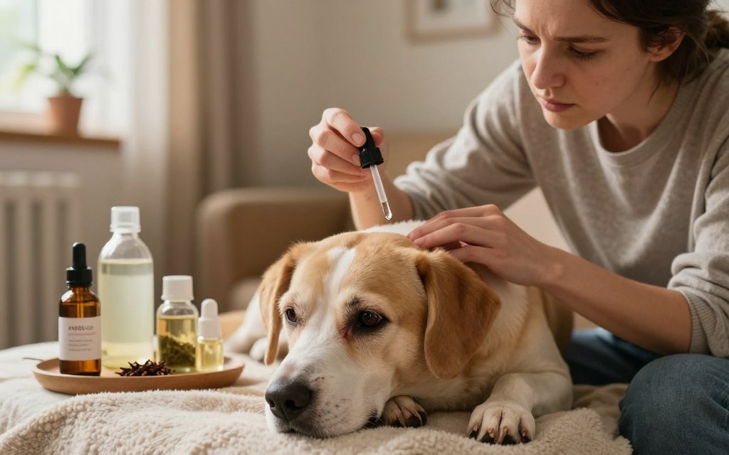 domowe sposoby łagodzenia objawów u psa