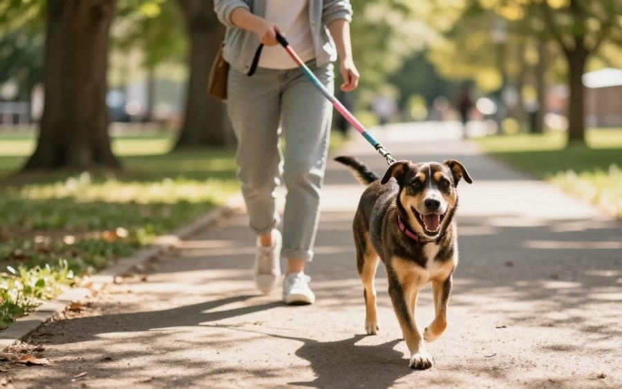 Pies ciągnie na smyczy? Oto sprawdzone sposoby na poprawę spacerów