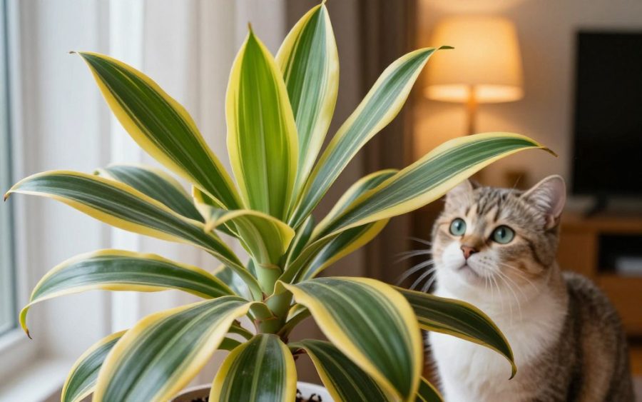 Czy dracena jest trująca dla kota? Sprawdź, zanim kupisz roślinę